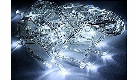 LetPower(iSolem TM) iSolem TM [2 Pack] 4M 40 LED Battery Operated Fairy Lights LED String White Garden Christmas Tree Lights for Events Festive Wedding Birthday party